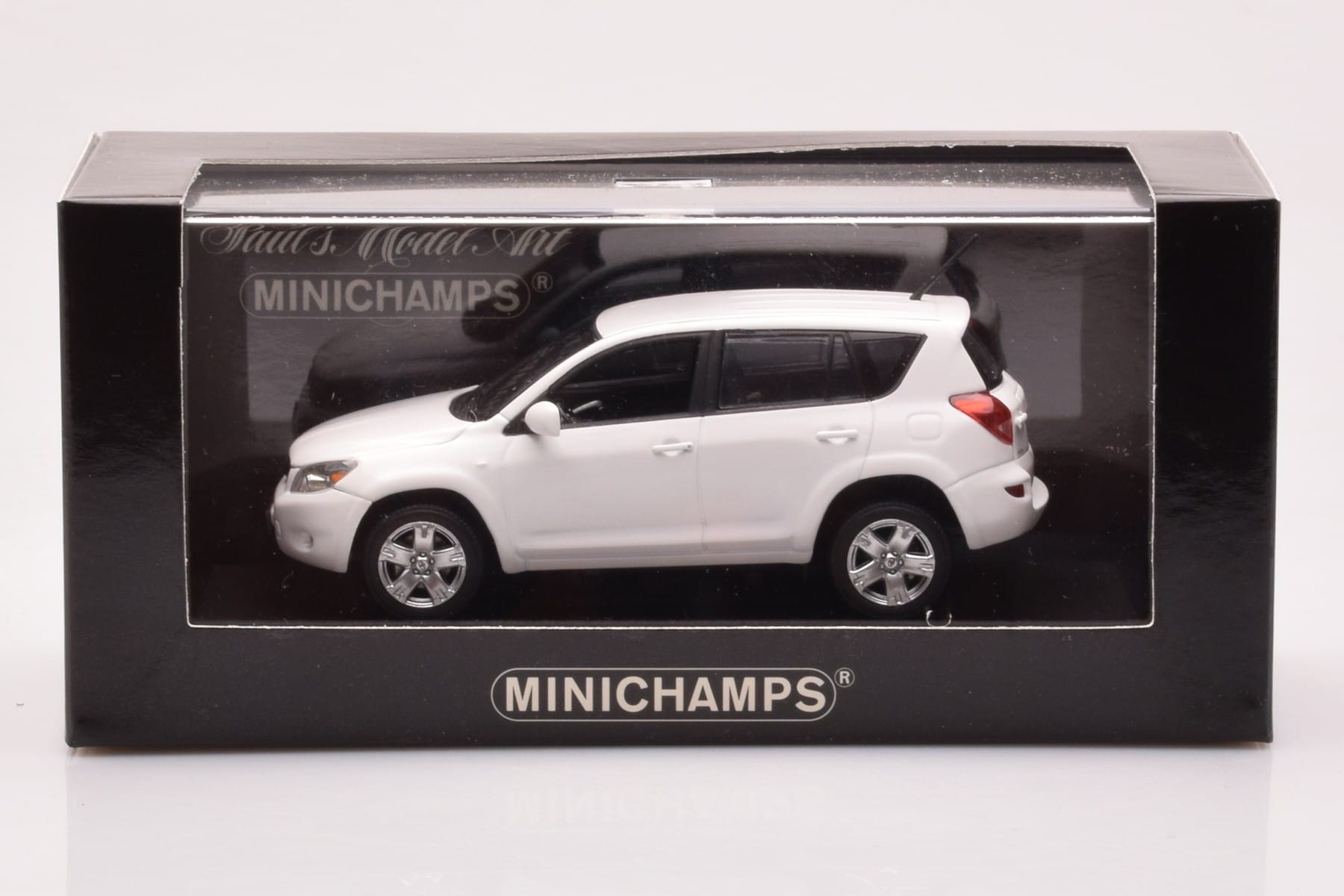 Toyota RAV4 XA30 Biały Minichamps 1:43 400166571 Metal — zdjęcie 4 z 4
