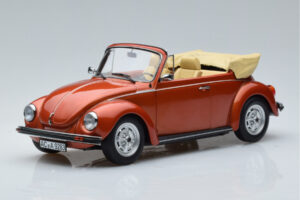 Volkswagen Beetle 1303 Kabriolet Pomarańczowy Norev 1:18