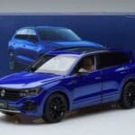 Volkswagen Touareg CR Niebieski FAW 1:18 LTC761021BLU Metal - image 7 of 7