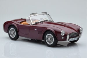 AC Cobra 289 Ciemnoczerwony Norev 1:18 182758 Metal — zdjęcie 4 z 6