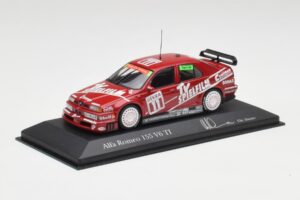 Alfa Romeo 155 V6 #11 C. Danner DTM 1995 Minichamps 1:43 430950311 Metal — zdjęcie 2 z 4