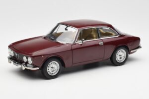 Alfa Romeo 2000 GTV Kasztanowy Czerwony Norev 1:18 187916 Metal