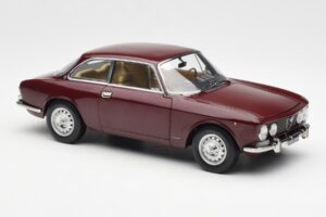 Alfa Romeo 2000 GTV Kasztanowy Czerwony Norev 1:18 187916 Metal — zdjęcie 6 z 8
