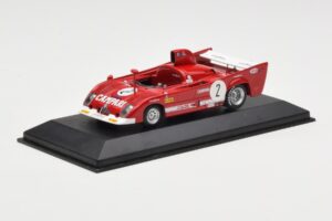 Alfa Romeo 33 TT 12 #2 A. Merzario / J. Laffite 1000km Monza Winner 1975 Minichamps 1:43 403751202 Metal — zdjęcie 2 z 4