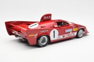 Alfa Romeo 33TT 12 #1 A. Merzario / J. Laffite 1000km Nurburgring Winner 1975 AUTOart 1:18 87505 Metal — zdjęcie 3 z 8