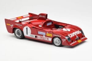Alfa Romeo 33TT 12 #1 A. Merzario / J. Laffite 1000km Nurburgring Winner 1975 AUTOart 1:18 87505 Metal — zdjęcie 6 z 8
