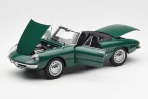 Alfa Romeo Duetto Spider Zielony AUTOart 1:18 70138 Metal — zdjęcie 2 z 8