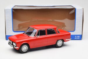 Alfa Romeo Giulia Nuova Super Czerwony MCG 1:18 MCG18145 Metal — zdjęcie 6 z 6