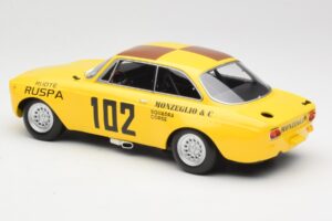 Alfa Romeo GTA 1300 #102 Squadra Corse R. Zanetti / M. Ruspa / Monzeglio Targa Florio 1971 Minichamps 1:18 155711202 Metal — zdjęcie 5 z 6