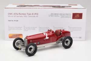 Alfa Romeo P3 #2 R. Caracciola German GP Winner 1932 CMC 1:18 M-220 Metal — zdjęcie 6 z 6