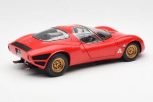 Alfa Romeo 33 Stradale Czerwony AUTOart 1:18 70191 Metal — zdjęcie 3 z 8