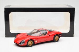 Alfa Romeo 33 Stradale Czerwony AUTOart 1:18 70191 Metal — zdjęcie 8 z 8