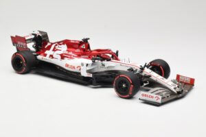 Alfa Romeo Racing C39 #7 K. Raikkonen Styrian GP 2020 Minichamps 1:18 110200207 Metal — zdjęcie 4 z 6