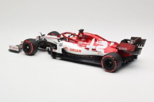 Alfa Romeo Racing C39 #7 K. Raikkonen Styrian GP 2020 Minichamps 1:18 110200207 Metal — zdjęcie 5 z 6