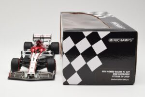 Alfa Romeo Racing C39 #7 K. Raikkonen Styrian GP 2020 Minichamps 1:18 110200207 Metal — zdjęcie 6 z 6