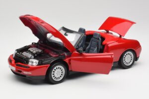 Alfa Romeo Spider 916 Alfa Czerwony Maisto 1:18 50278 Metal — zdjęcie 2 z 8