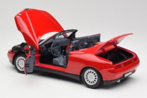 Alfa Romeo Spider 916 Alfa Czerwony Maisto 1:18 50278 Metal — zdjęcie 5 z 8