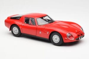 Alfa Romeo TZ2 Czerwony AUTOart 1:18 70198 Metal — zdjęcie 4 z 6