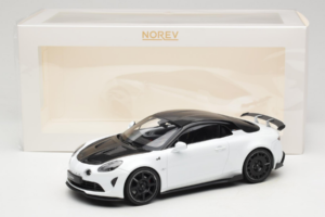 Alpine A110 R Pearl White Norev 1:18 185433 Metal — zdjęcie 6 z 6