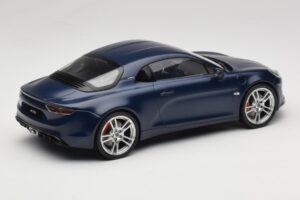 Alpine A110 S A120 Matte Storm Blue Norev 1:18 185444 Metal — zdjęcie 2 z 6