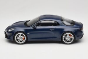 Alpine A110 S A120 Matte Storm Blue Norev 1:18 185444 Metal — zdjęcie 3 z 6