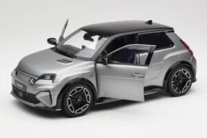 Alpine A290 GT Matt Tornade Szary & Czarny Norev 1:18 185451 Metal — zdjęcie 2 z 8