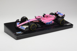 Alpine A522 BWT #14 F. Alonso BWT Alpine F1 Team Bahrain Grand Prix 2022 Minichamps 1:18 147220114 Żywica — zdjęcie 2 z 7
