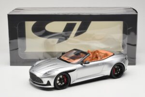 Aston Martin DB12 Volante Srebrny GT Spirit 1:18 GT945 Żywica — zdjęcie 6 z 6