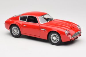 Aston Martin DB4 GT Zagato Czerwony Road Signature 1:18 92728 Metal — zdjęcie 6 z 8