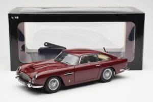 Aston Martin DB5 Dubonnet Czerwony AUTOart 1:18 70213 Metal — zdjęcie 8 z 8