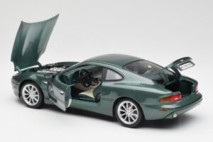 Aston Martin DB7 Vantage Zielony Maisto 1:18 36880 Metal — zdjęcie 5 z 8