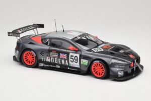 Aston Martin DBR9 GT1 #59 Team Modena A. Garcia / J. Menten / C. Fittipaldi 24 Hours of Le Mans 2006 Solido 1:18 80014 Metal — zdjęcie 6 z 8