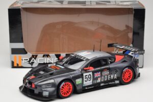Aston Martin DBR9 GT1 #59 Team Modena A. Garcia / J. Menten / C. Fittipaldi 24 Hours of Le Mans 2006 Solido 1:18 80014 Metal — zdjęcie 8 z 8