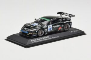 Aston Martin DBRS9 #66 Barwell Motorsport R. Johnson FIA GT3 European Championship Spa 2006 Minichamps 1:43 400061366 Metal — zdjęcie 2 z 4