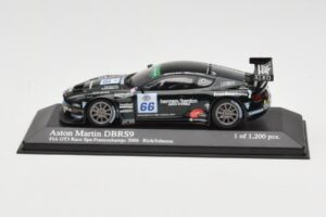 Aston Martin DBRS9 #66 Barwell Motorsport R. Johnson FIA GT3 European Championship Spa 2006 Minichamps 1:43 400061366 Metal