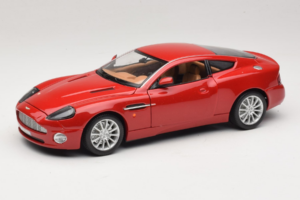 Aston Martin V12 Vanquish Czerwony Bburago 1:18 33334063 Metal