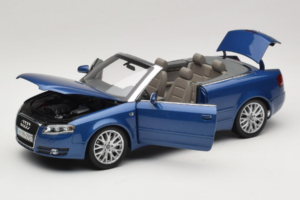 Audi A4 B6 Kabriolet Niebieski Norev 1:18 5010504325 Metal — zdjęcie 2 z 9