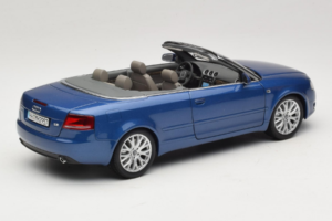 Audi A4 B6 Kabriolet Niebieski Norev 1:18 5010504325 Metal — zdjęcie 3 z 9