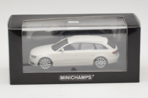 Audi A4 B8 Avant Biały Minichamps 1:43 410011010 Metal — zdjęcie 5 z 5