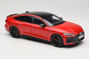 Audi A5L Sportback Czerwony OEM 1:18 ZAM60004A Metal — zdjęcie 6 z 8