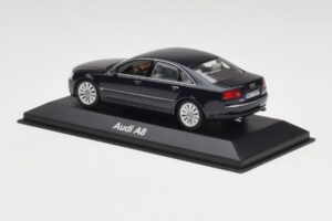 Audi A8 D3 Mauritius Niebieski Metallic Minichamps 1:43 5010508123 Metal — zdjęcie 3 z 4