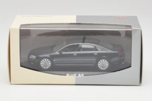 Audi A8 D3 Mauritius Niebieski Metallic Minichamps 1:43 5010508123 Metal — zdjęcie 4 z 4