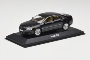 Audi A8 D3 Phantom Czarny Minichamps 1:43 5010508133 Metal — zdjęcie 2 z 4