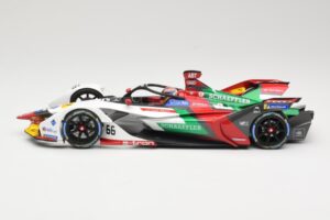 Audi e-tron FE05 Audi Sport ABT Schaeffler #66 D. Abt Formula E Season 5 2019 Minichamps 1:18 114180066 Metal — zdjęcie 3 z 6