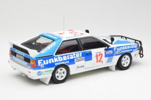 Audi Quattro A2 #12 H. Wittmann / R. Diekmann Safari Rally 1984 Sun Star 1:18 4246 Metal — zdjęcie 3 z 8
