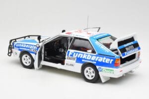 Audi Quattro A2 #12 H. Wittmann / R. Diekmann Safari Rally 1984 Sun Star 1:18 4246 Metal — zdjęcie 5 z 8
