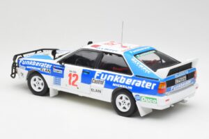Audi Quattro A2 #12 H. Wittmann / R. Diekmann Safari Rally 1984 Sun Star 1:18 4246 Metal — zdjęcie 7 z 8