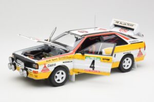 Audi Quattro A2 #4 W. Rohrl / C. Geistdorfer Rally de Portugal 1984 Sun Star 1:18 4224 Metal — zdjęcie 2 z 8