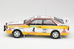 Audi Quattro A2 #4 W. Rohrl / C. Geistdorfer Rally de Portugal 1984 Sun Star 1:18 4224 Metal — zdjęcie 4 z 8