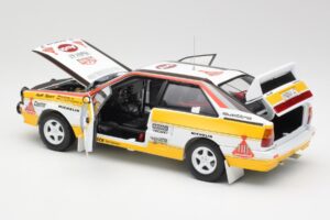 Audi Quattro A2 #4 W. Rohrl / C. Geistdorfer Rally de Portugal 1984 Sun Star 1:18 4224 Metal — zdjęcie 5 z 8